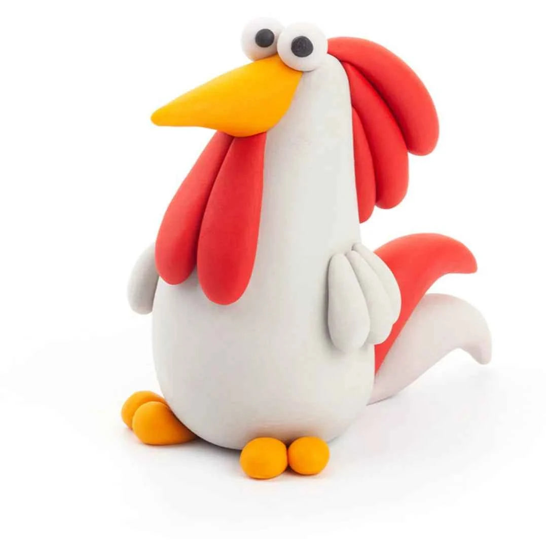 Hey Clay | Modeling Clay Farm Birds - Rooster