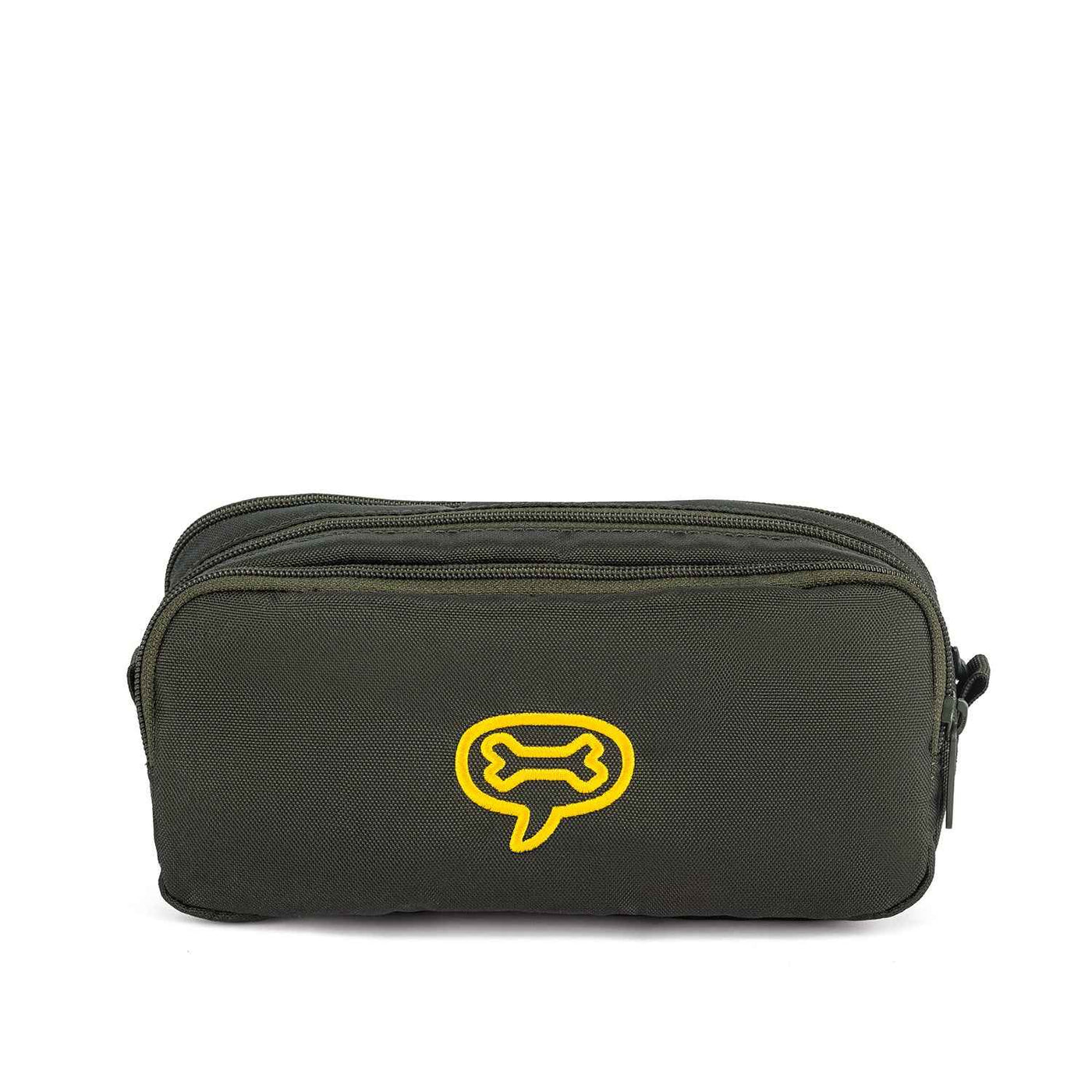 Stones and Bones | Rowan 2.0 Pencil Case - Dino Digest Khaki