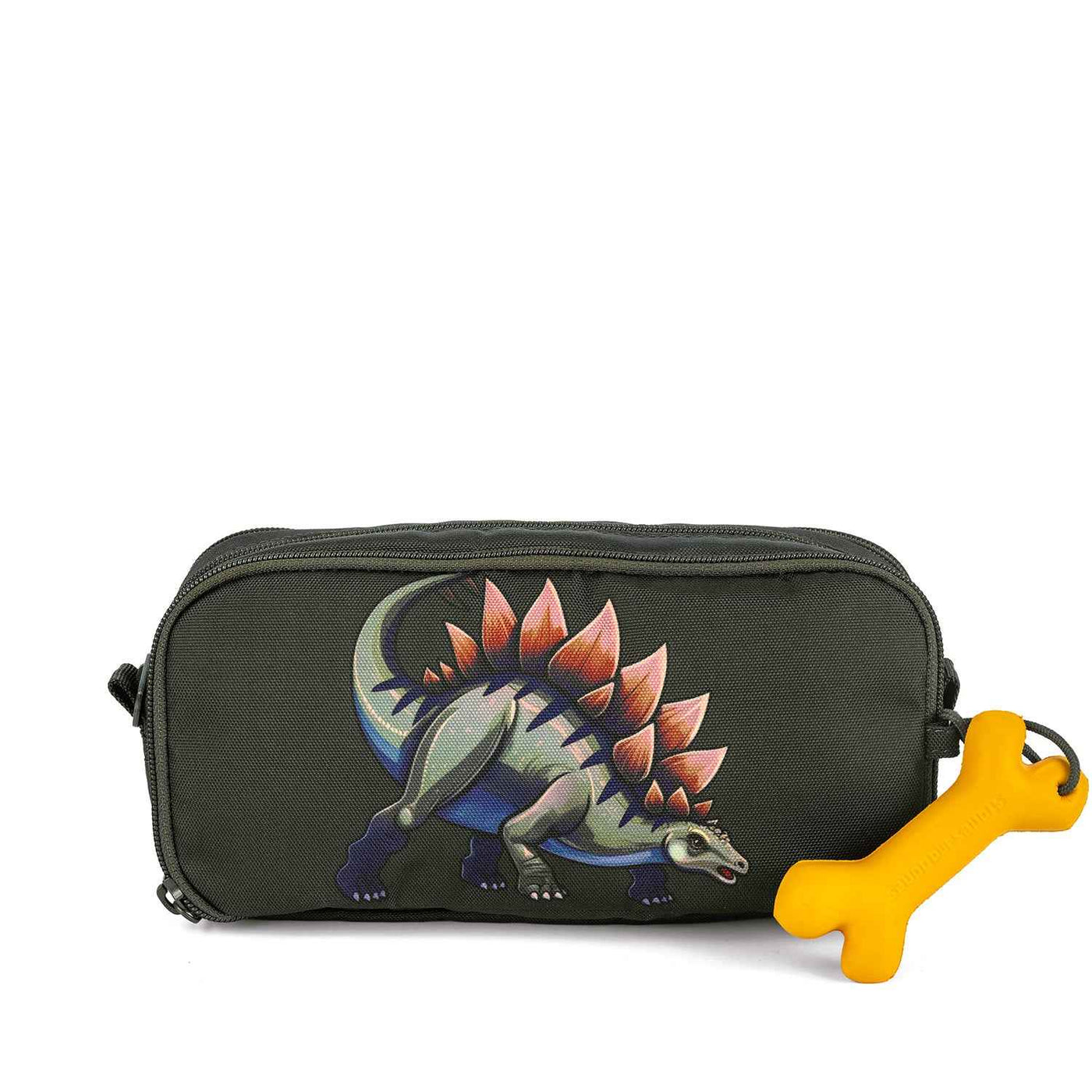 Stones and Bones | Pencil Pouch Rowan 2.0 - Dino Digest Khaki