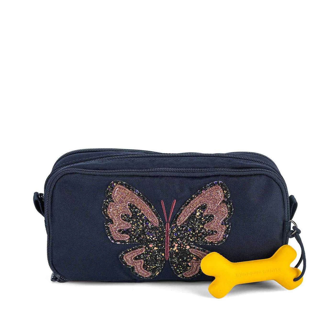 Stones and Bones | Pennenzak Rowan 2.0 - Glitter Butterfly Navy