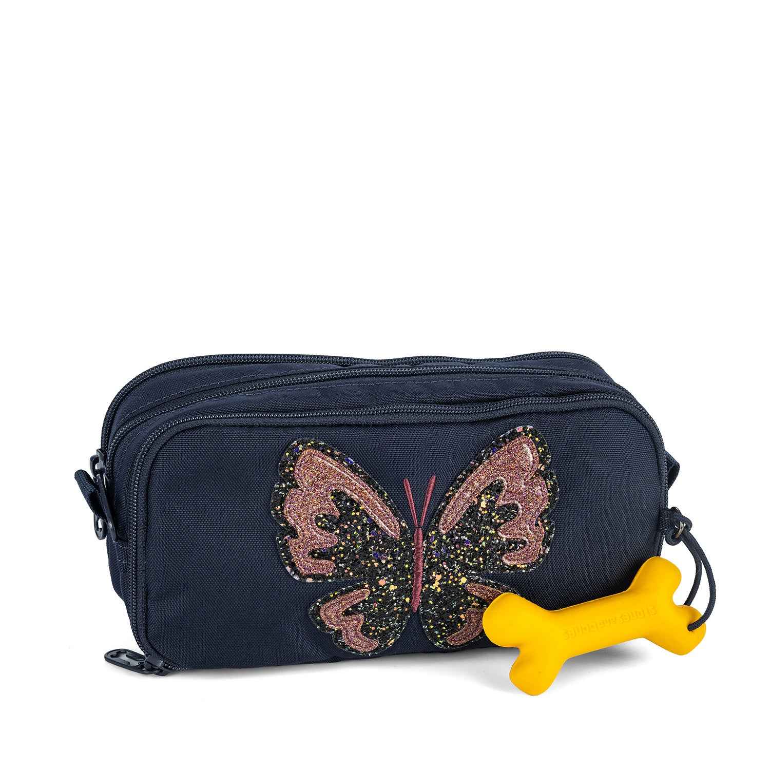 Stones and Bones | Pennenzak Rowan 2.0 - Glitter Butterfly Navy