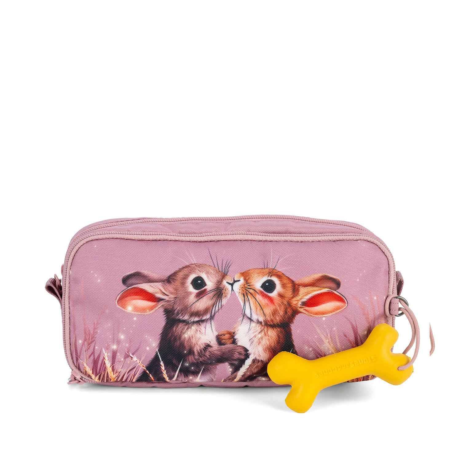 Stones and Bones | Rowan 2.0 Drawstring Pouch - Twilight Bunnies Lilac