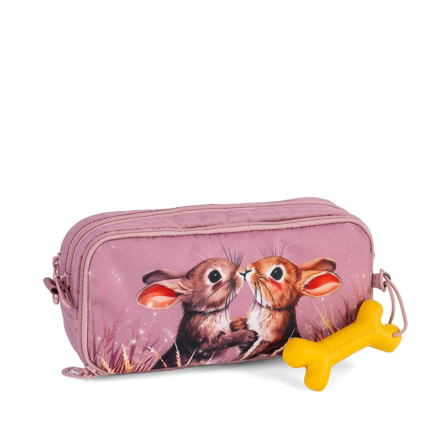 Stones and Bones | Pen Bag Rowan 2.0 - Twilight Bunnies Lilac