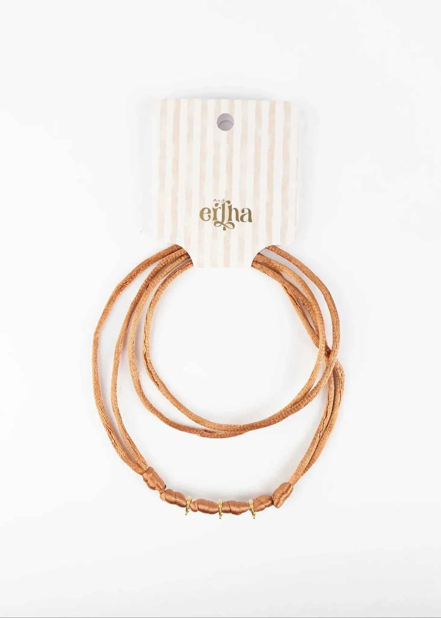 Mrs Ertha | Maak Mijn Ketting Rusted Ketting Voor 3 Bedeltjes