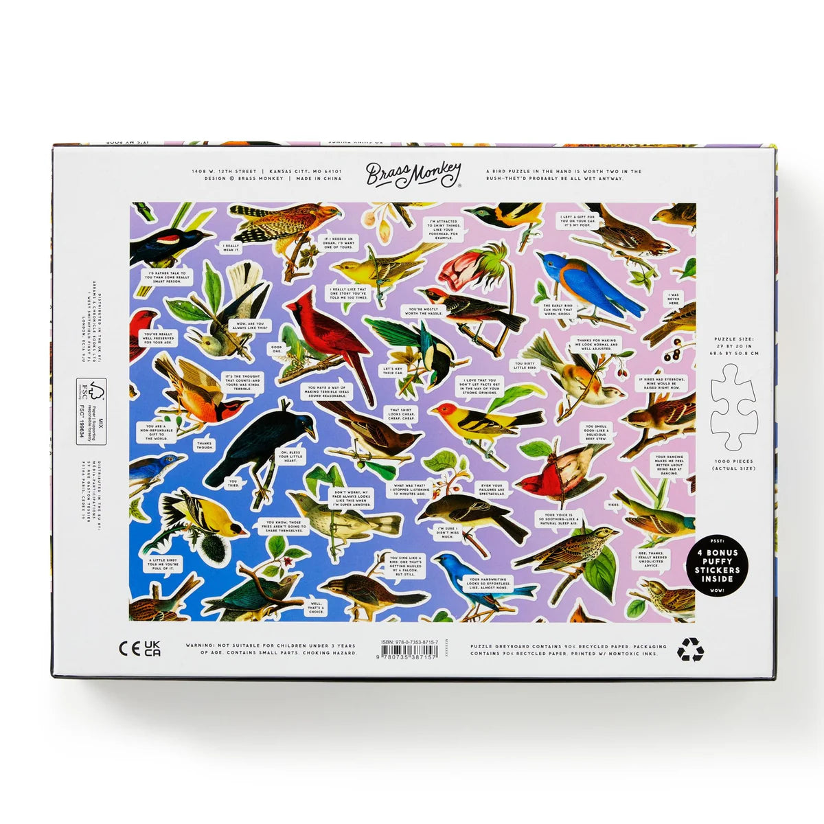 New Mags | Legpuzzel Salty Birds 1000 Stukjes