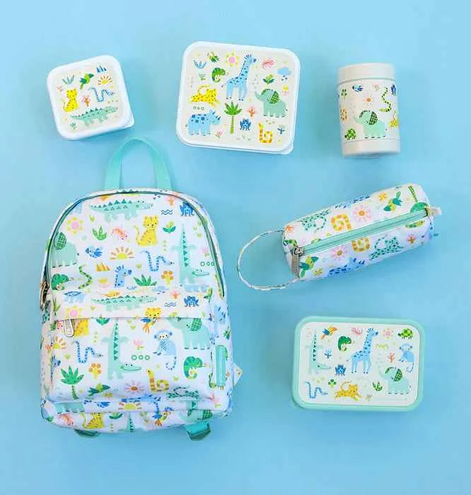 A Little Lovely Company | Jungle Lunch & Snack Box Set