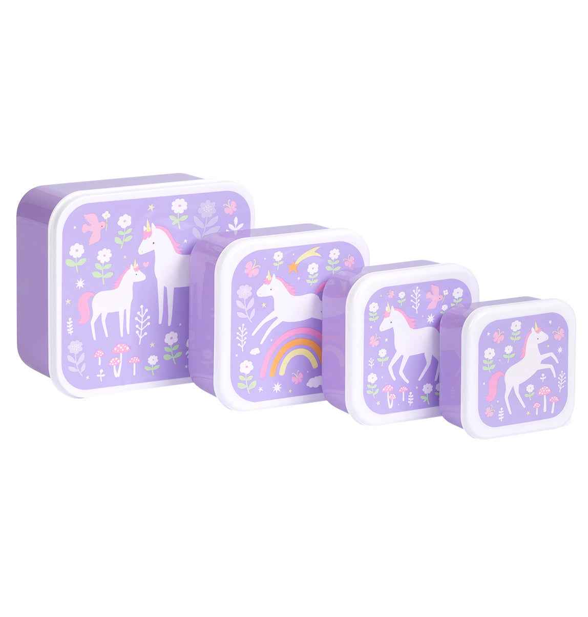 A Little Lovely Company | Unicorn Dreams Lunch and Snack Box Set