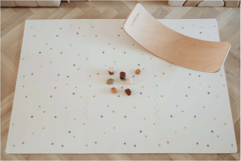Play&Go | EEVAA Puzzle Mat and Storage Box Worldmap Colour