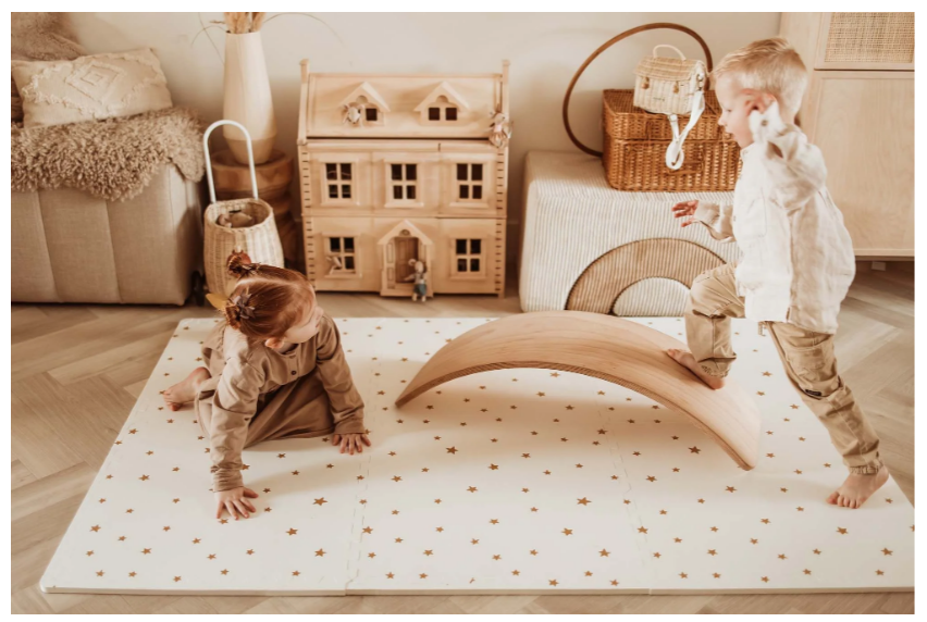 Play&Go | EEVAA Puzzelmat En Opbergbox Treehouse