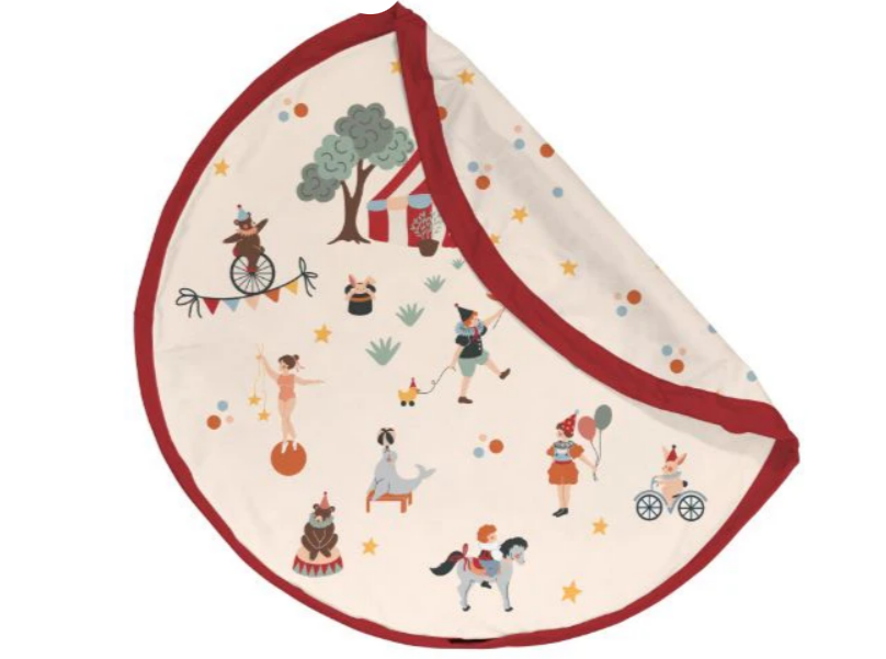 Play&Go | Original - Double Print Opbergzak En Speelmat Circus