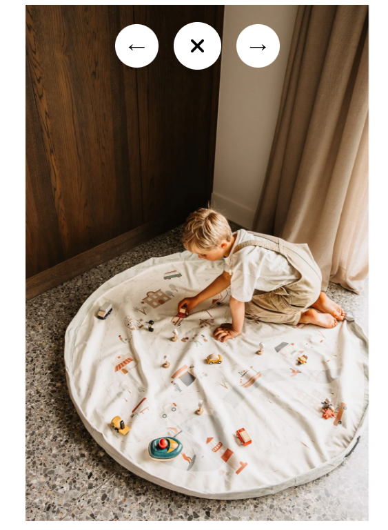 Play&Go | Original - Double-Print Storage Bag and City Map Play Mat