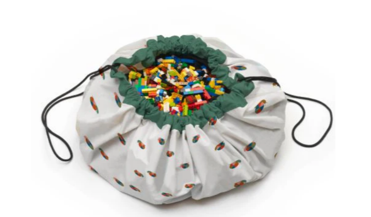 Play&Go | Original - Single Print Snail Storage Bag and Play Mat