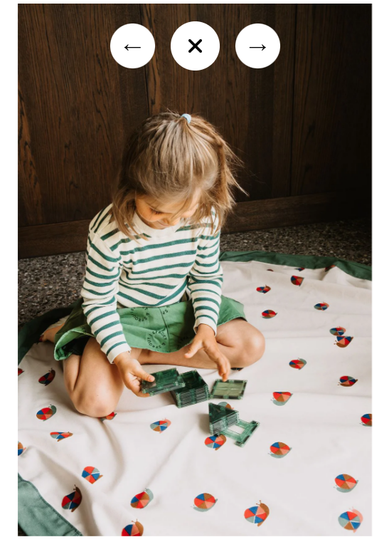 Play&Go | Original - Single Print Opbergzak En Speelmat Snail