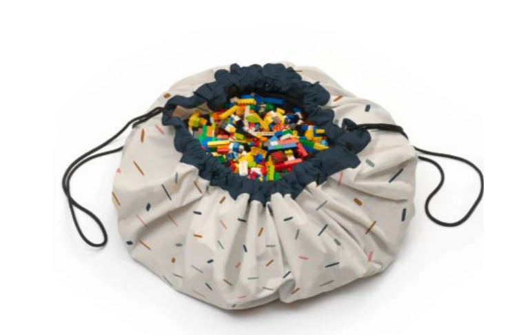 Play&Go | Original - Single Print Storage Bag and Play Mat Confetti
