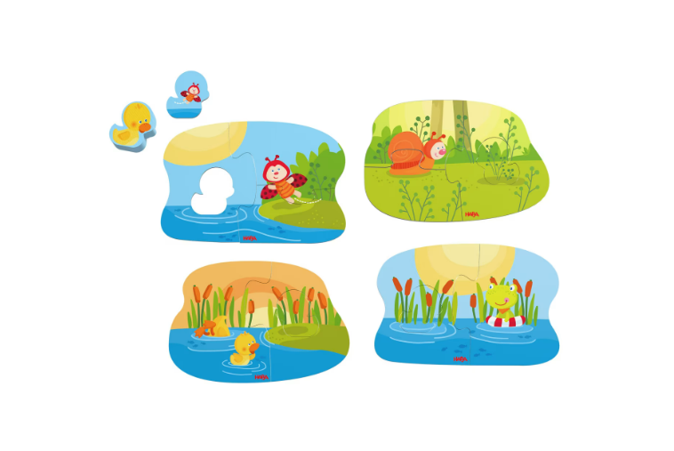 Haba | 4 First Puzzles Baby Animals