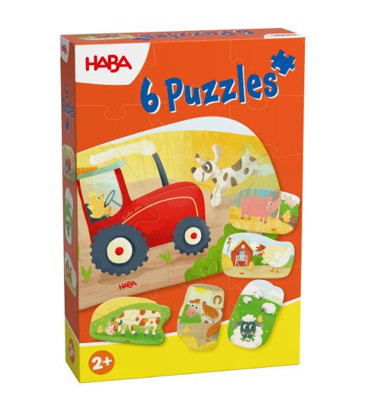 Haba | 6 Eerste Puzzels Boerderij