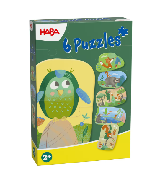 Haba | 6 First Puzzles: Forest Animals