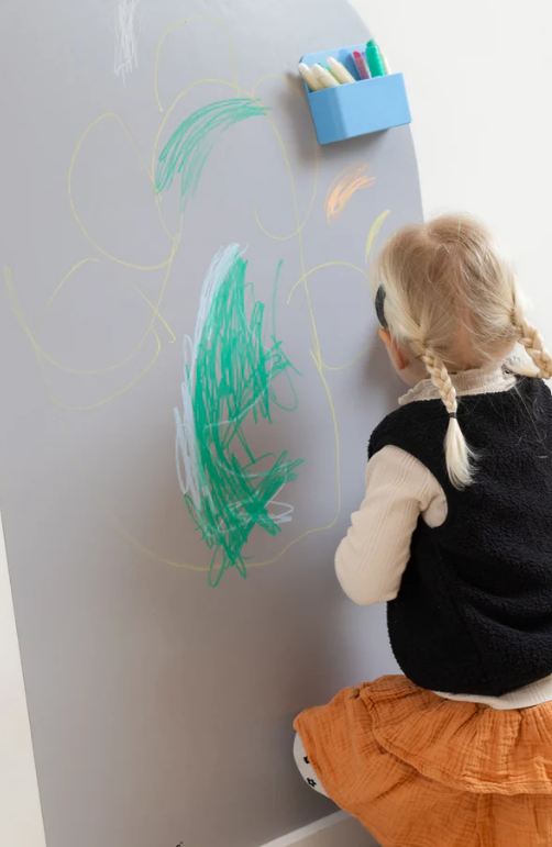 Kinderly | Magnetisch Behang Grey
