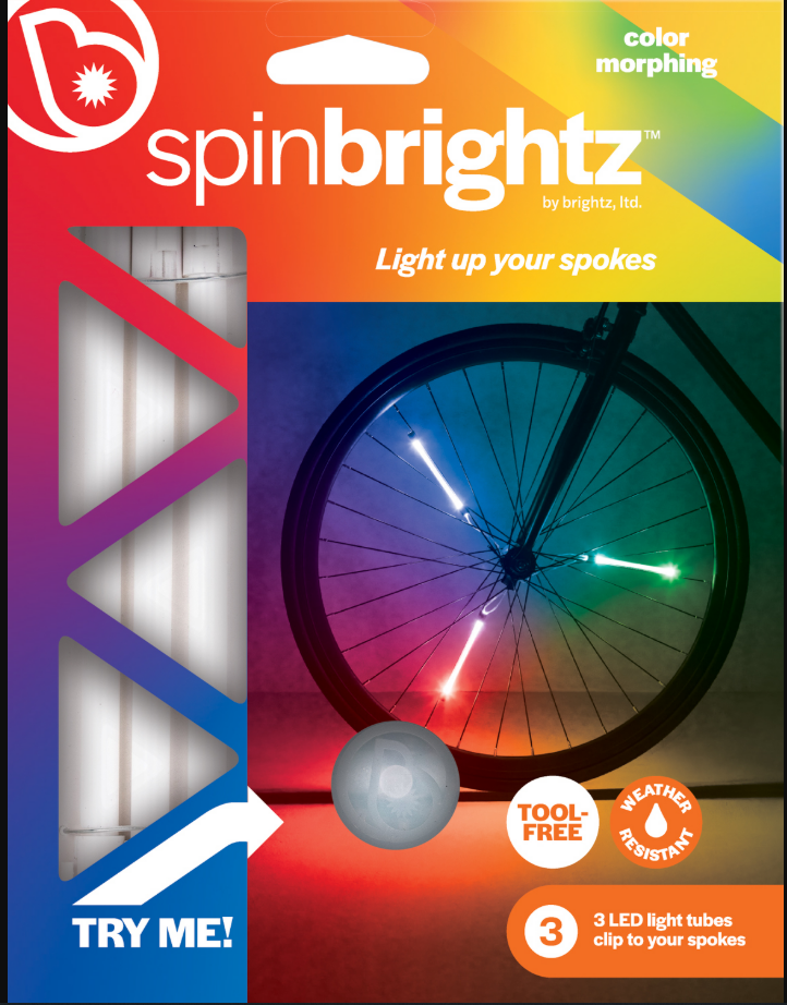 Brightz | Spin Brightz Spoke Tube Lighting Color Morphing
