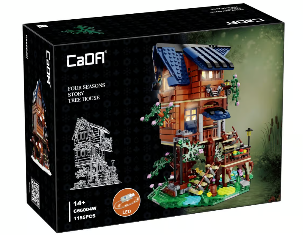 CaDA | Building Series - Four Seasons Story Tree House 1155 Stuks
