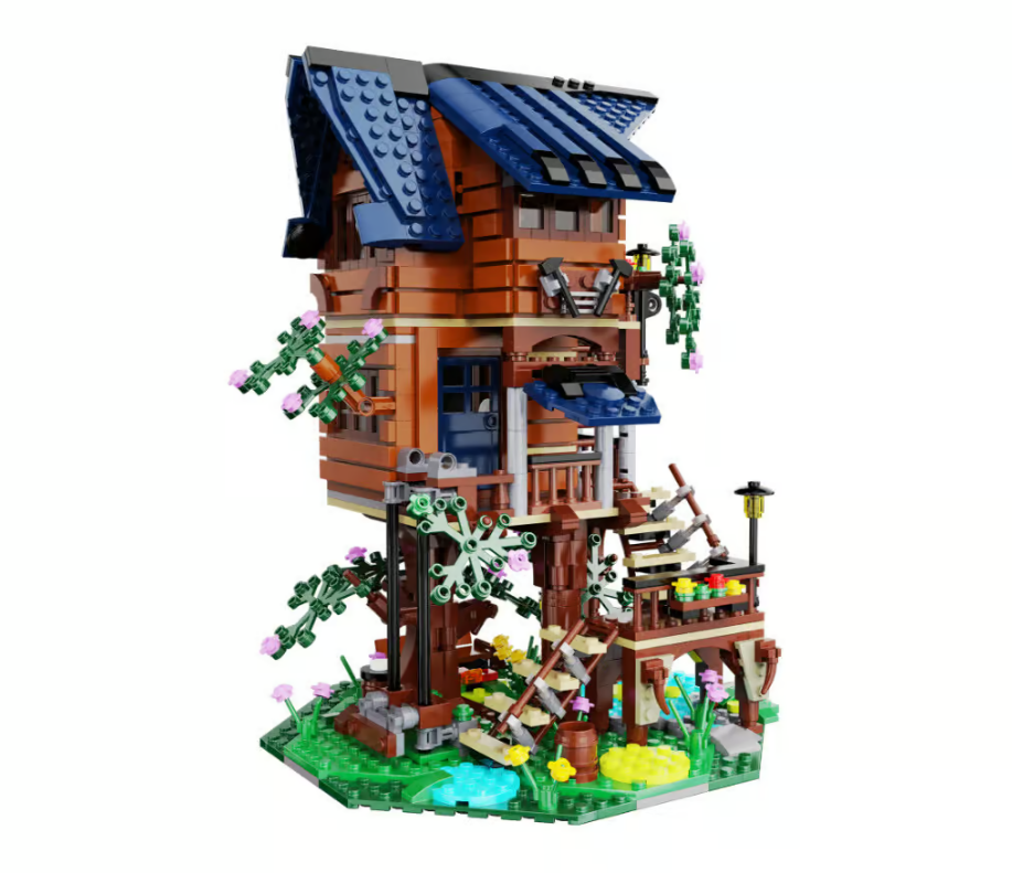 CaDA | Building Series - Four Seasons Story Tree House 1155 Pieces