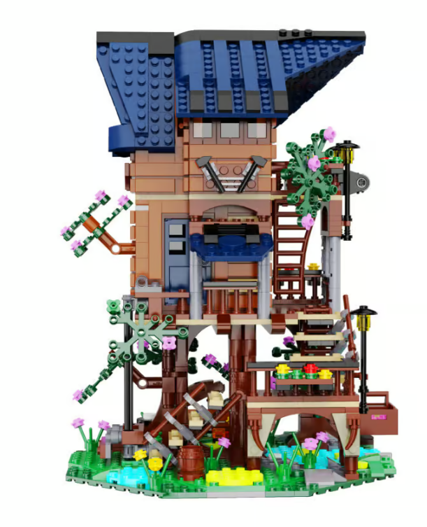 CaDA | Building Series - Four Seasons Story Tree House 1155 Stuks