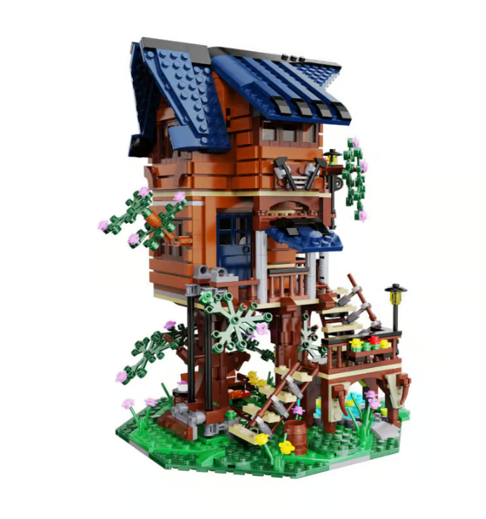 CaDA | Building Series - Four Seasons Story Tree House 1155 Pieces