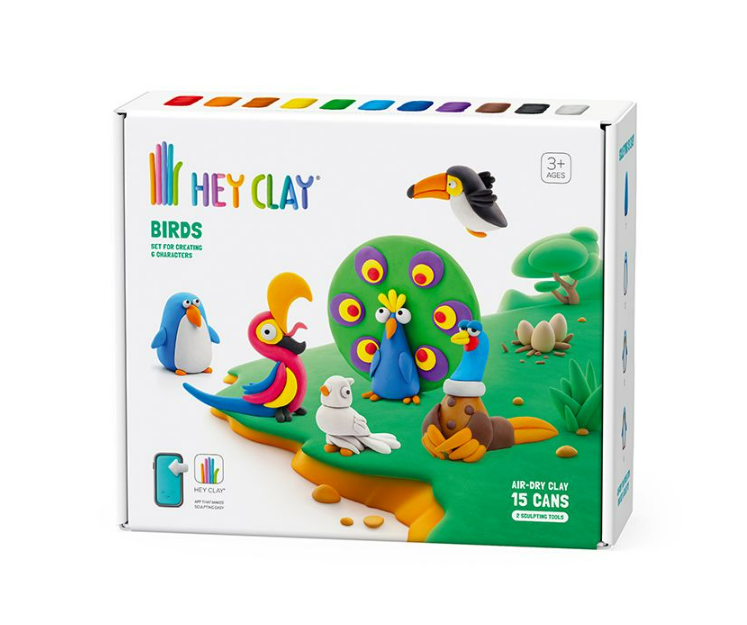 Hey Clay | Modelling Clay Birds