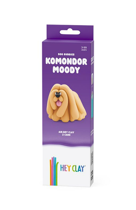 Hey Clay | Modeling Clay for Dog Lovers - Komondor Moody