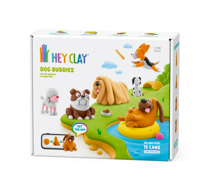 Hey Clay | Modeling Clay Dog Friends