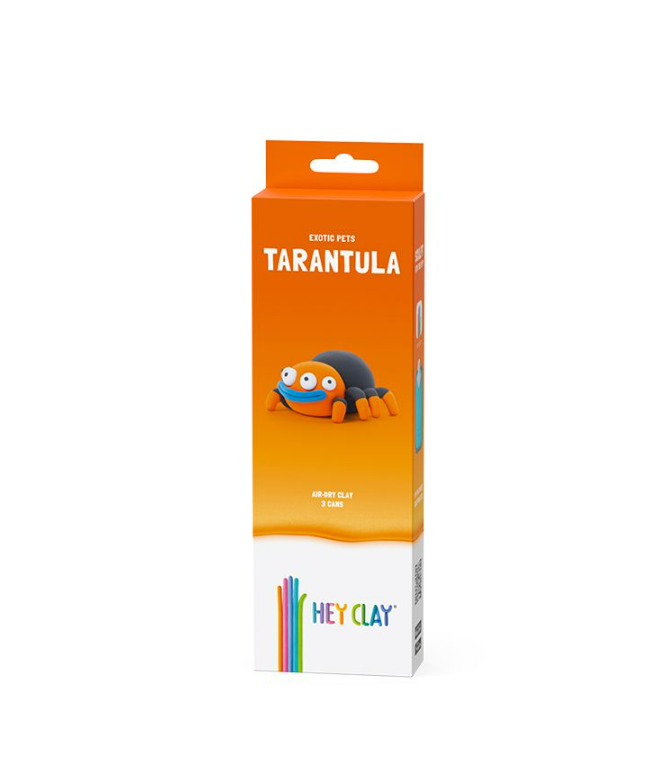Hey Clay | Exotic Pet Modeling Clay - Tarantula