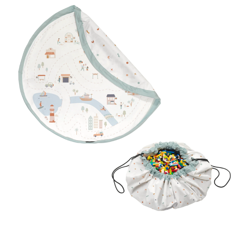 Play&Go | Original - Double-Print Storage Bag and City Map Play Mat