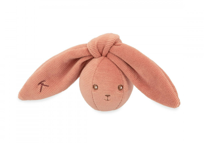 Kaloo | Konijnenrammelaarbal Terracotta