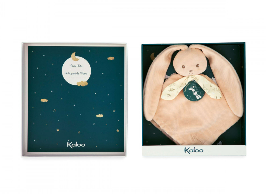 Kaloo | Knuffeldoekje Konijn Perzik