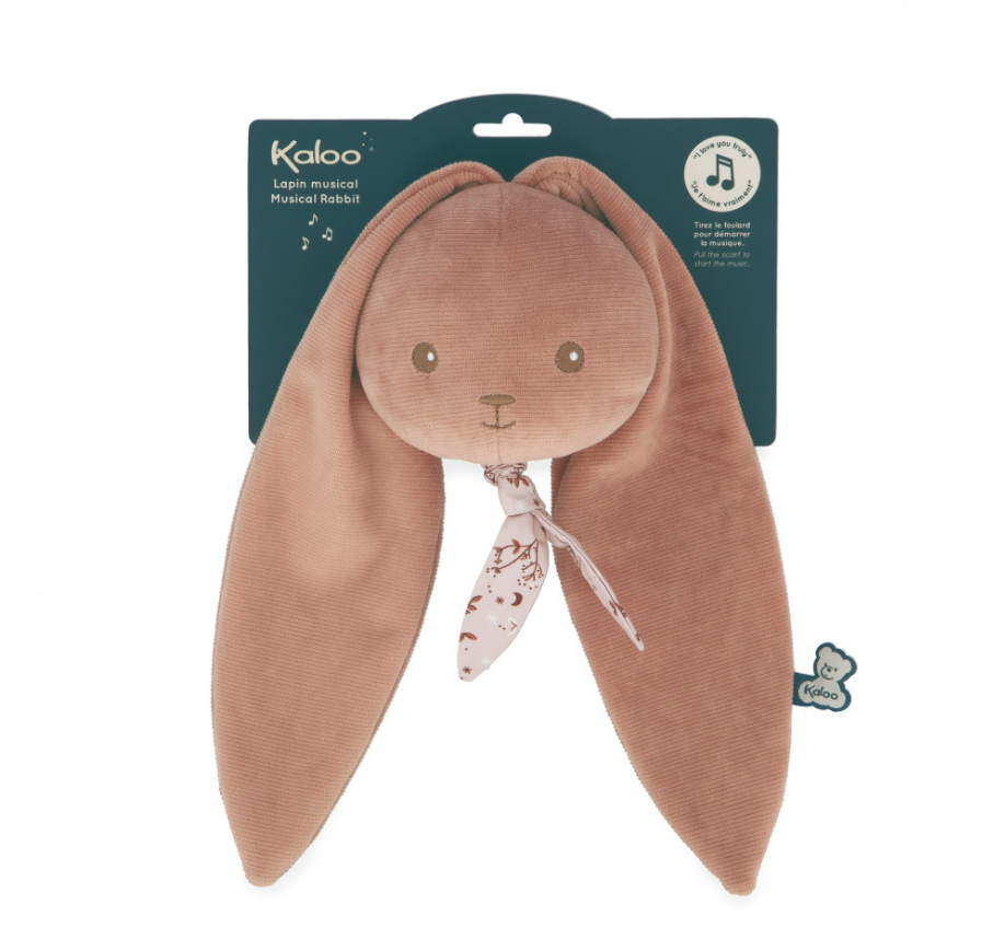 Kaloo | Terracotta Konijn Knuffel Met Muziek
