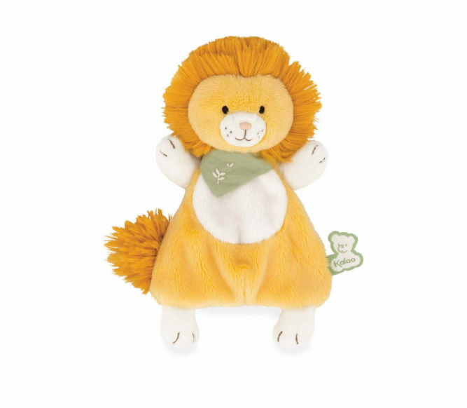 Kaloo | Knuffeldoekje Leeuw Nougat