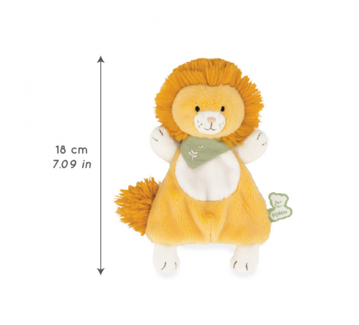 Kaloo | Knuffeldoekje Leeuw Nougat