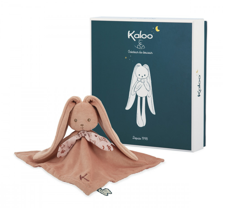 Kaloo | Knuffeldoekje Konijn Terracotta