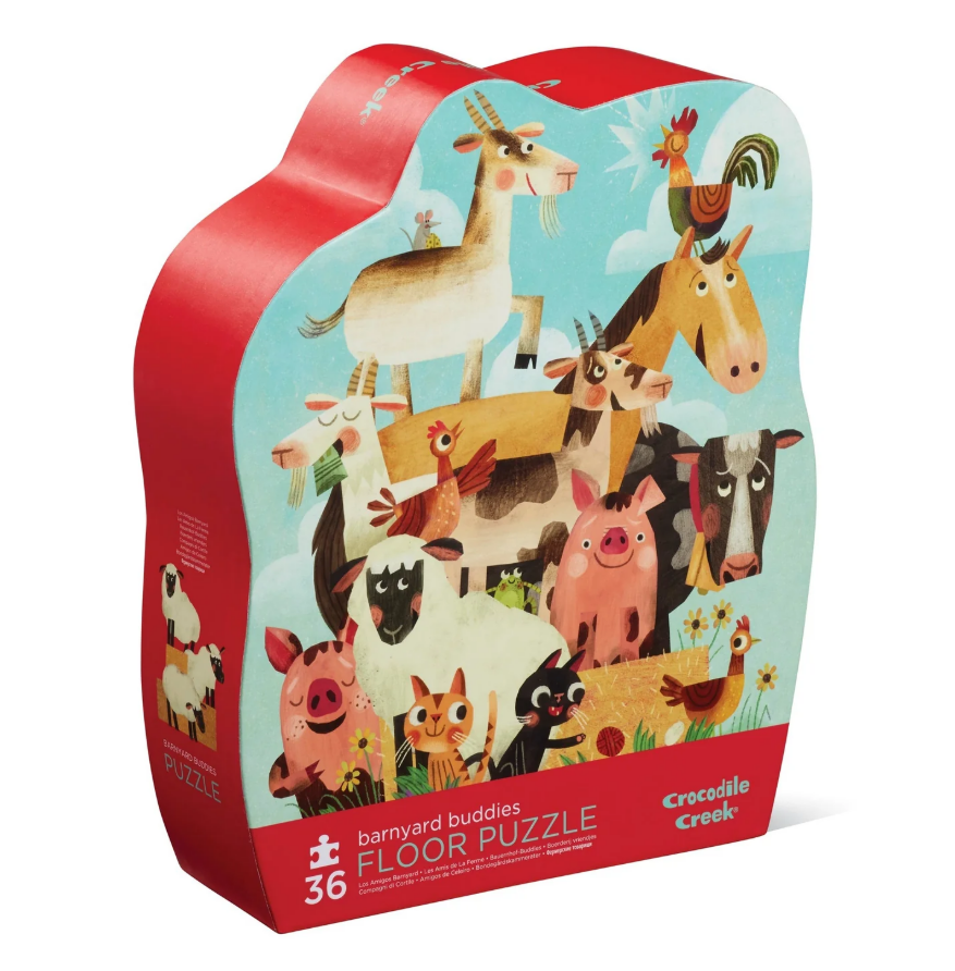 Crocodile Creek Farm Friends 36-Piece Floor Puzzle