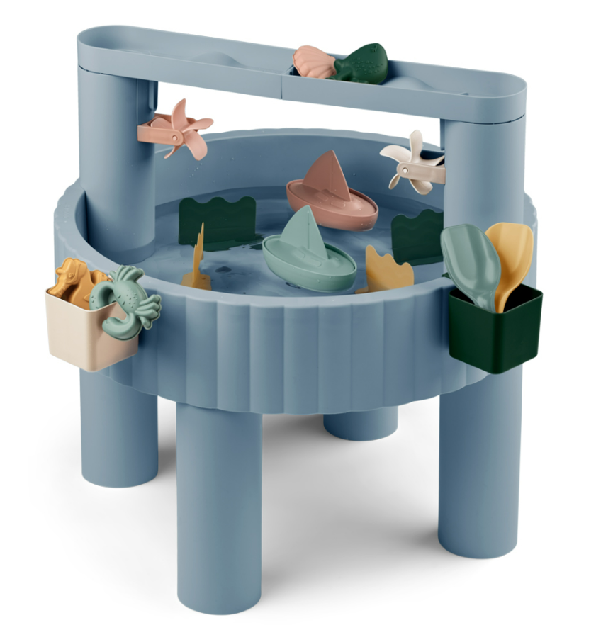 Liewood | Sepp Activity Table Beach Blue Multi Mix