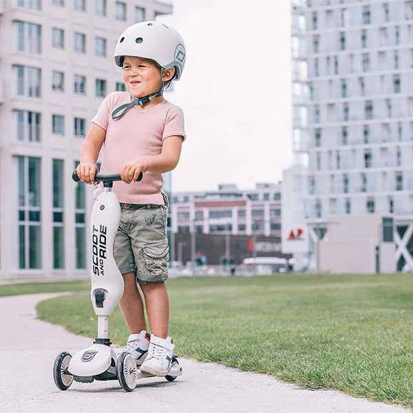Scoot and Ride helm S-M - Forest