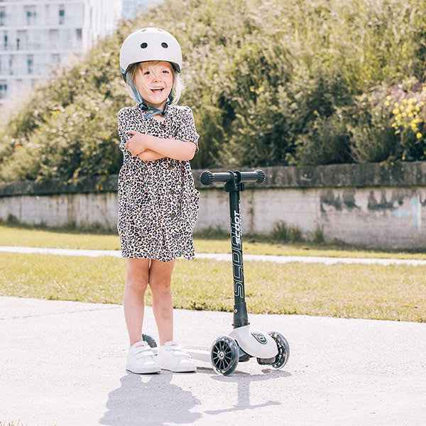 Scoot and Ride helm XXS-S - Ash