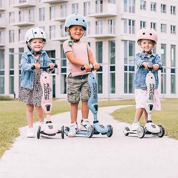 Scoot and Ride helm XXS-S - Steel
