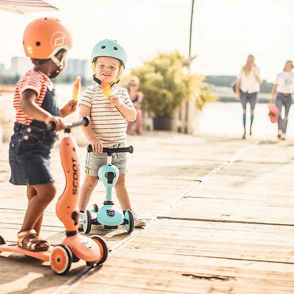 Scoot and Ride loopfiets Highwaykick 1 - Peach