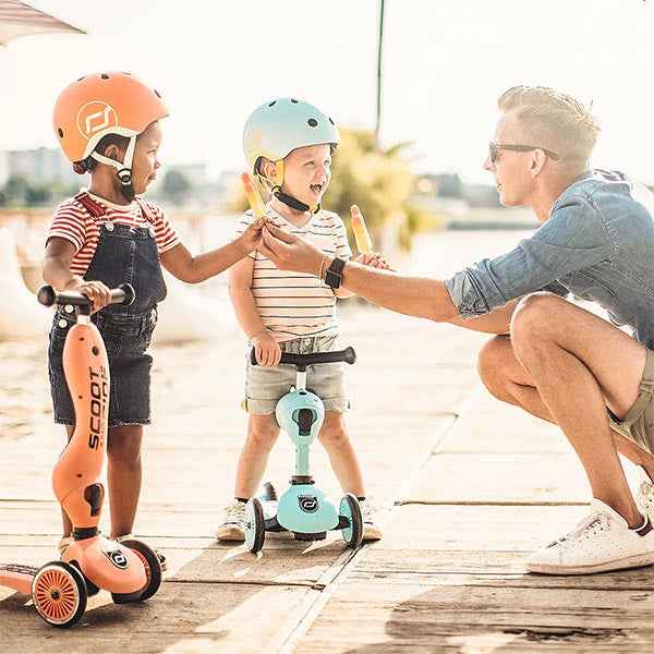 Scoot and Ride loopfiets Highwaykick 1 - Peach