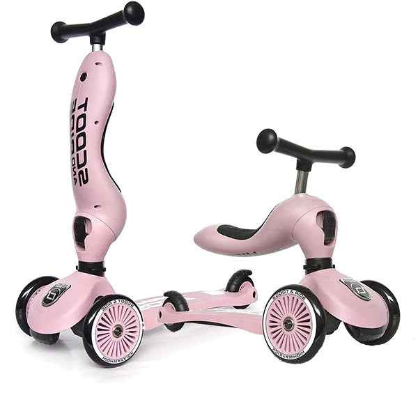Scoot and Ride loopfiets Highwaykick 1 - Rose