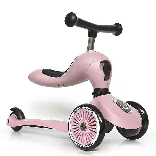 Scoot and Ride loopfiets Highwaykick 1 - Rose
