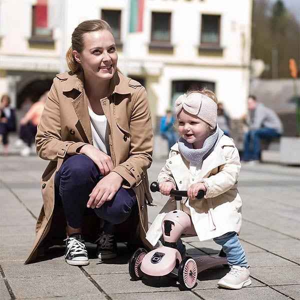 Scoot and Ride loopfiets Highwaykick 1 - Rose