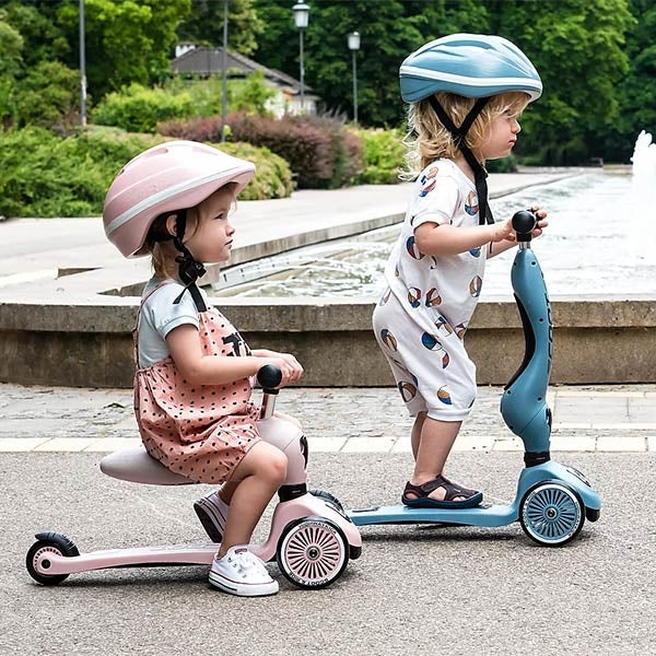Scoot and Ride |  loopfiets Highwaykick 1 - Rose