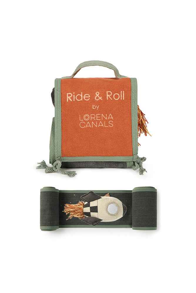 Lorena Canals | Educational Toys Ride & Roll MilkyWay Rocket Road 20x400cm